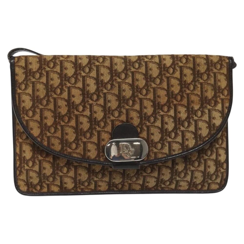Dior Trotter Shoulder Bag Brown